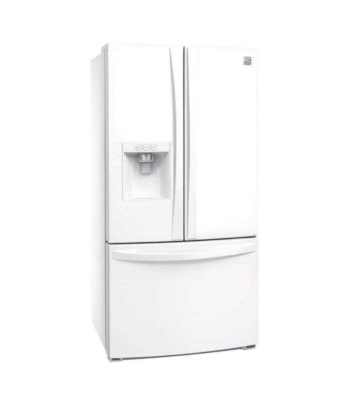 Kenmore - 22.5 cu. ft. Bottom Freezer Drawer Elite Refrigerator - White Color