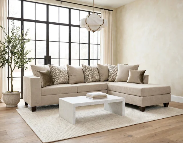 110 Hollywood Beige Sectional