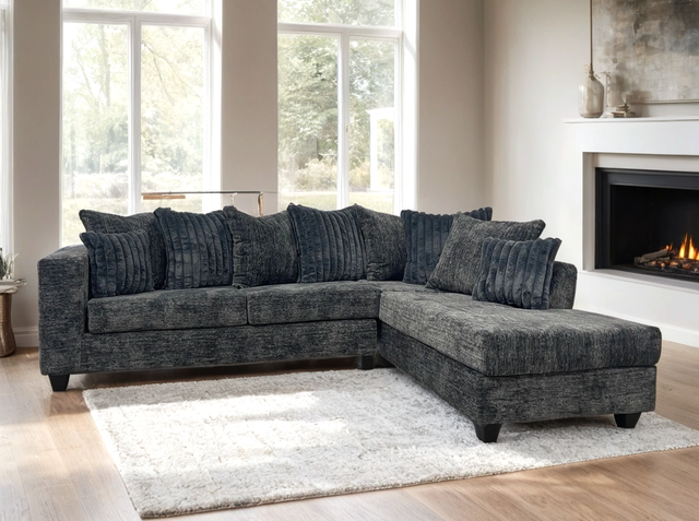 410 Charcoal Sectional