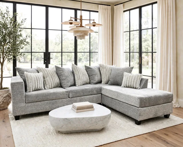 410 Gray Sectional