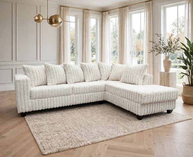 510 - Sectional (Cream)