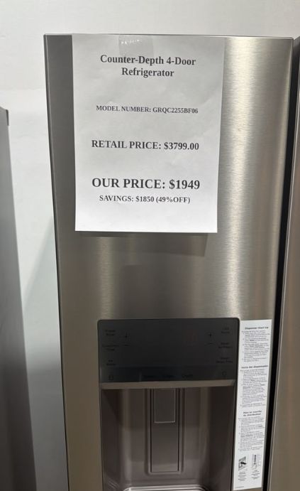 Frigidaire Gallery Counter-Depth 4-Door French Door Refrigerator