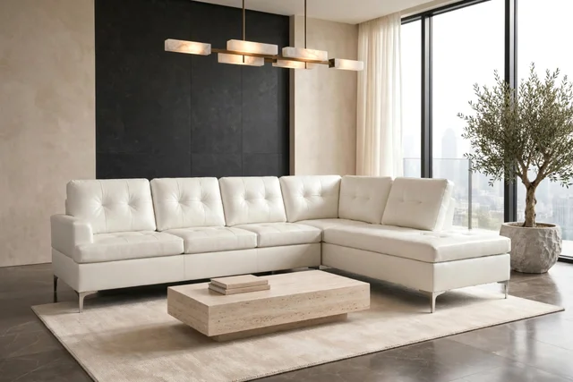 Vintage White – Sectional