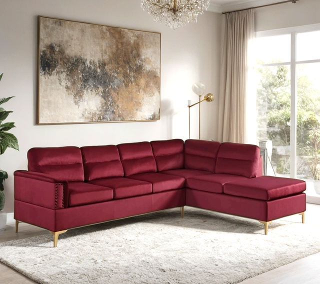 Vogue – Red Sectional